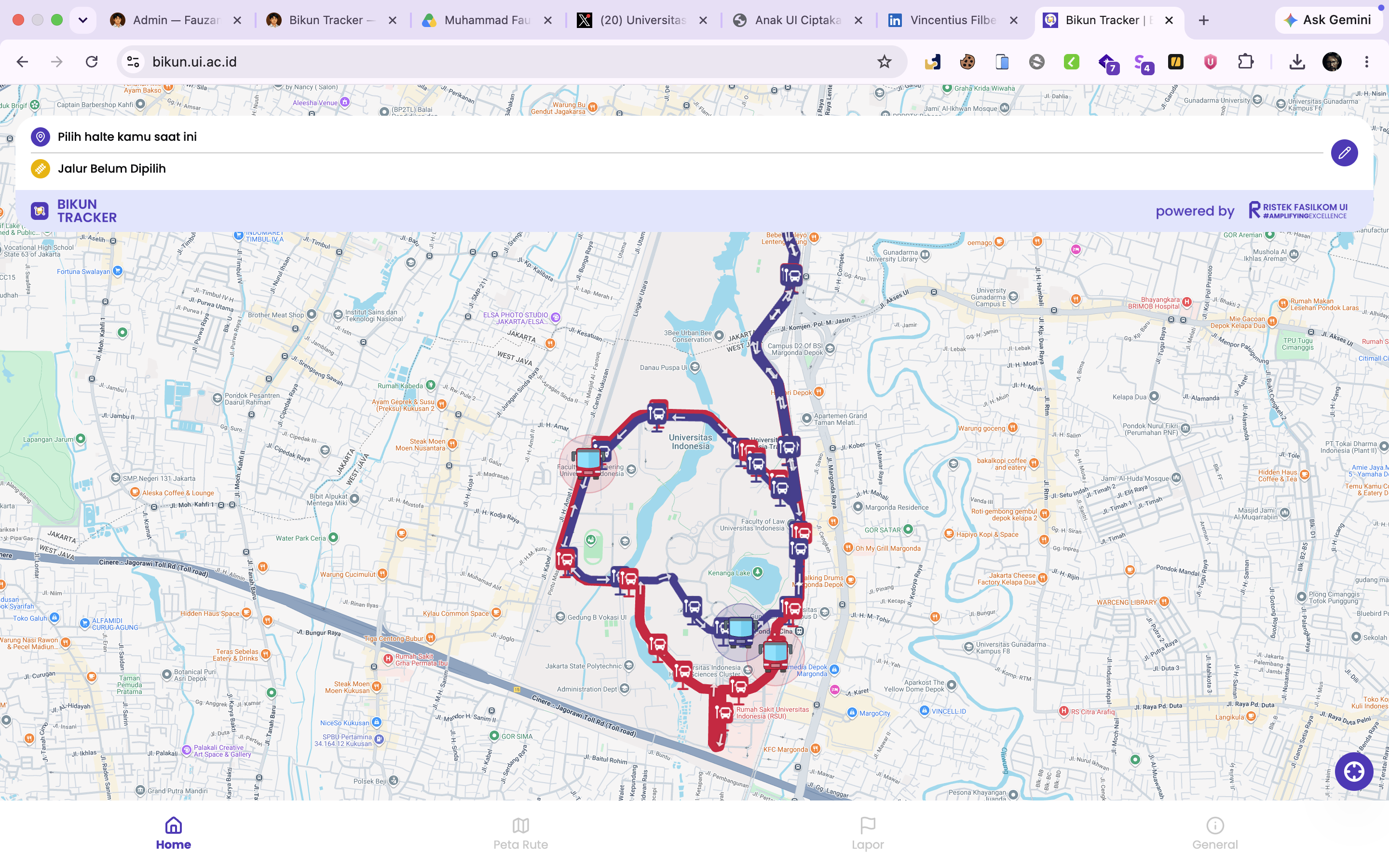 Bikun Tracker