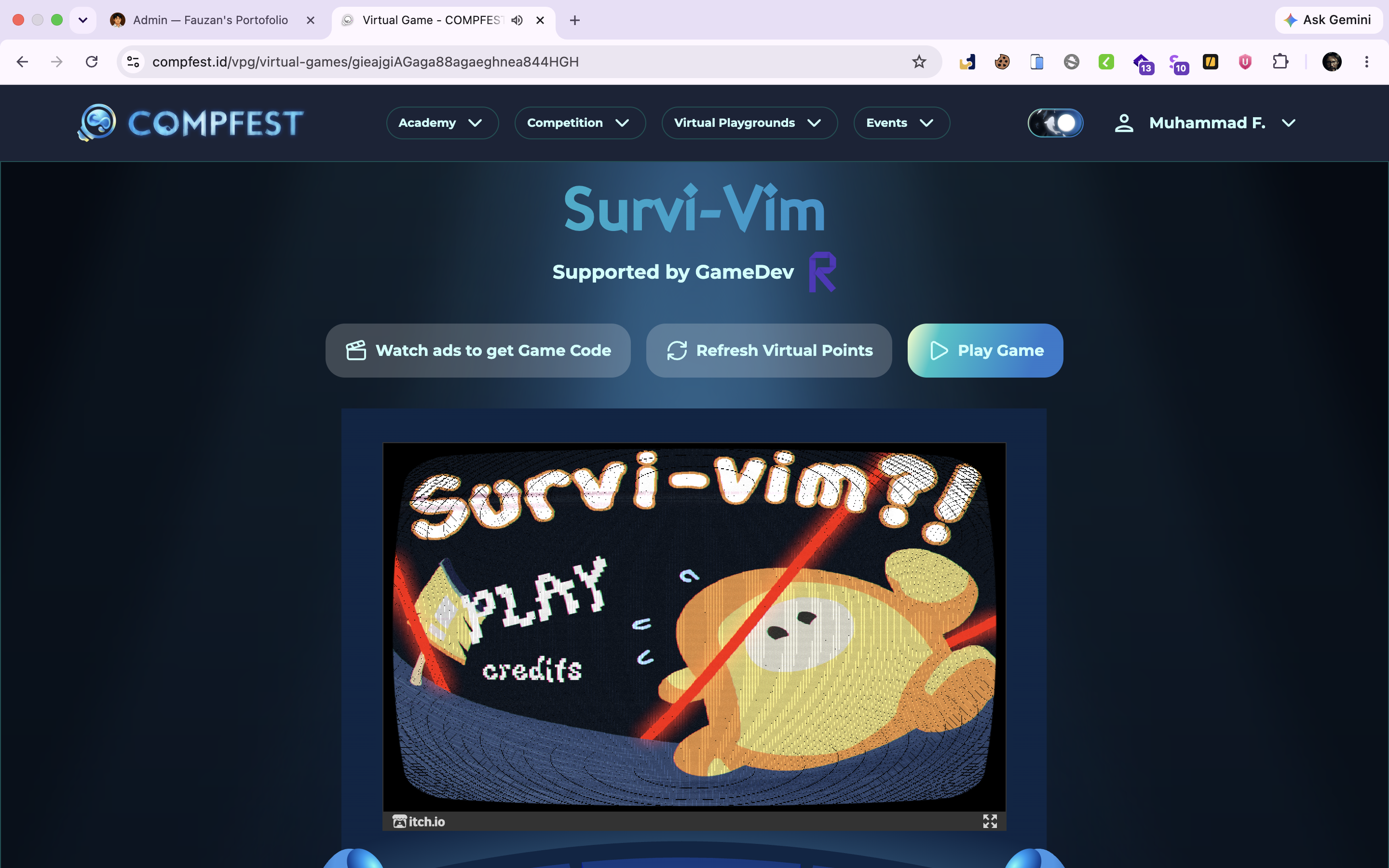 COMPFEST 18 screenshot